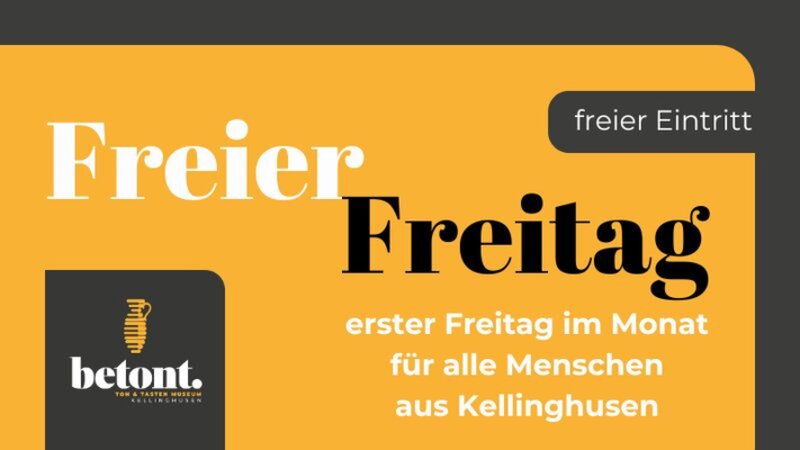 Freier Freitag im Museum