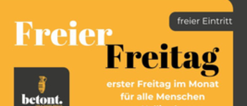Freier Freitag im Museum