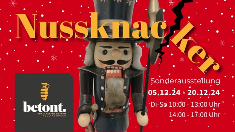 Auftakt Sonderausstellung Nussknacker im Museum